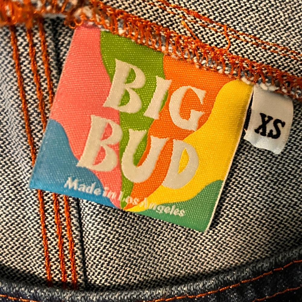 Big Bud Press Dark Blue Women's Overalls - Picture 3 of 8